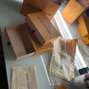 Louis Vuitton Box and Dust Bag Set